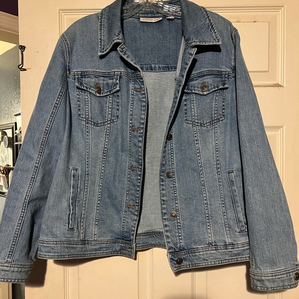 Coldwater Creek Denim Jacket Size 18